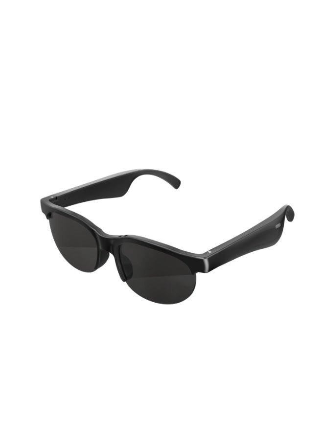 2-in-1 Smart Round Sunglasses & Wireless Stereo Sports Earphones, Waterproof Design for Sweat & Rain, Touch Control Operation, Built-in HD Microphone for Clear Calls, Unisex Fashion Style, Comfortable & Stable Wearing, Suitable for Sports, Commute & Outdoor Activities, Combined Sun Protection & Music Entertainment, Perfect Blend of Smart Wearable & Fashion Accessory - Image 1